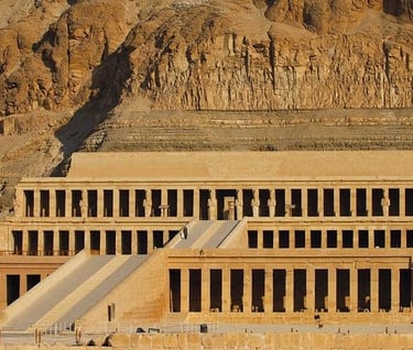 a large building with a large stone structure