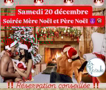 Soirée de Noël La Bulle Sauna