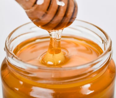 A jar of honey