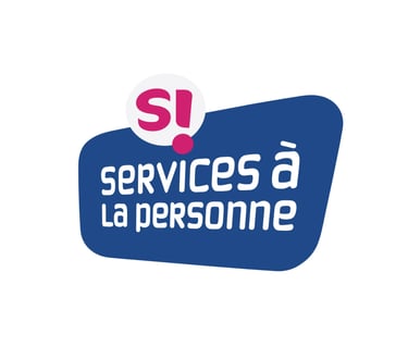 Logo pour indiquer que mon entreprise est agréée service à la personne