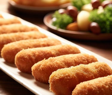 croquetas rellenas de jamón
