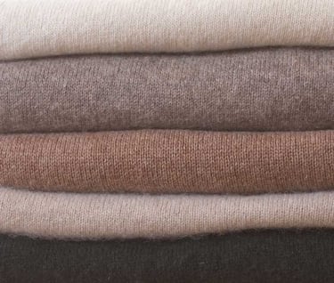 a stack of folded folded up fabric