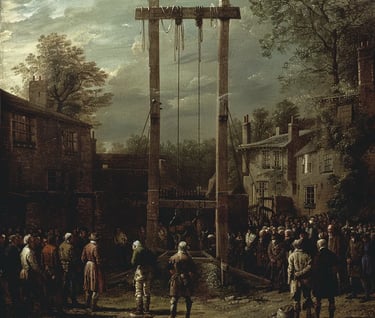 Aftermath at Tyburn, 1783