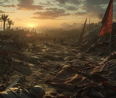 Aftermath of the Battle, Gaza, 1516