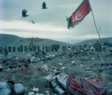 Battle Aftermath, Kosovo Field, 1448