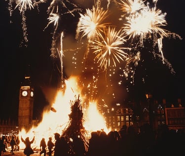 Bonfire Celebration, England, 1606