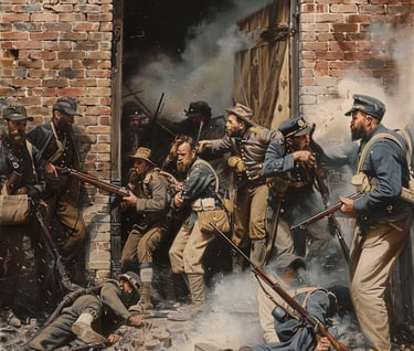 Capture of John Brown, Harpers Ferry, 1859