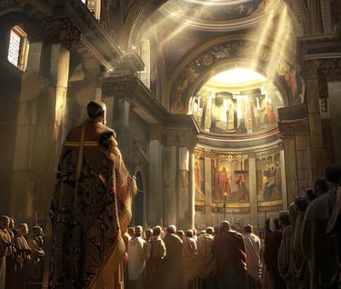 Christian Basilica, Rome, 392 AD