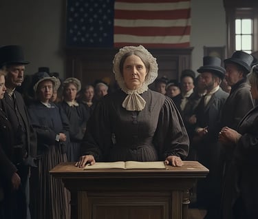 Courtroom, Rochester, 1873