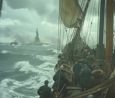 New York Harbor, 1881