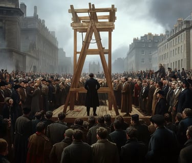 Public Execution, Edinburgh, 1829