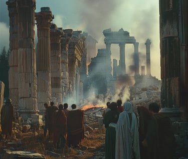 Ruins of the Temple, Antioch, 362 AD