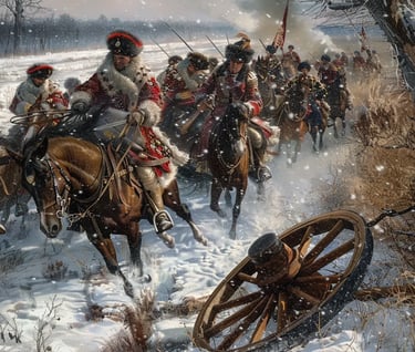 Russian Cossacks Ambush, 1812