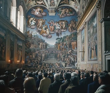 Michelangelo Completes His Masterpiece: The Last Judgment