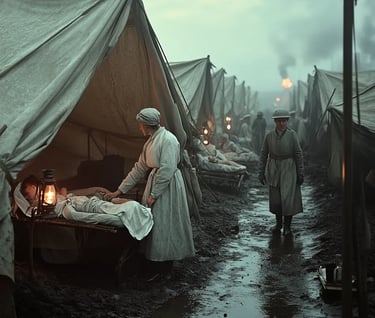 Field Hospital, Loos, 1915
