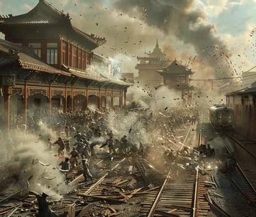 Wuchang, Railway Station 1911