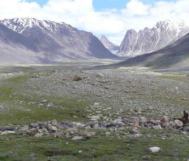 Namibian mountains and plains trek