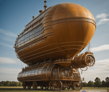 Steampunk Airship