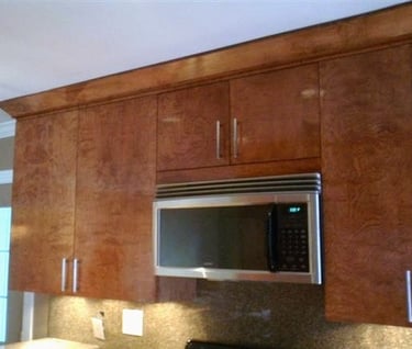 Euro style kitchen cabinets