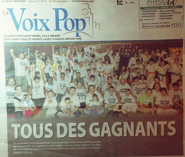 Article au journal METRO