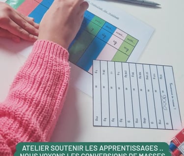Apprendre les conversions d'une manière ludique