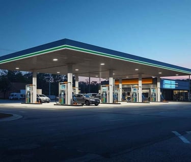 posto-de-combústivel-moderno