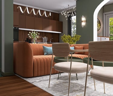 дизайн гостиной Кишинев