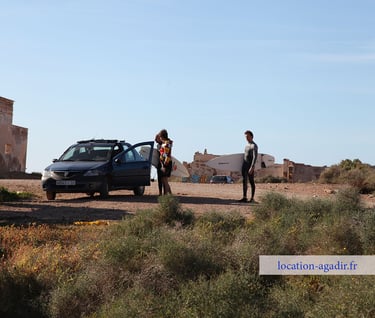 location surf agadir