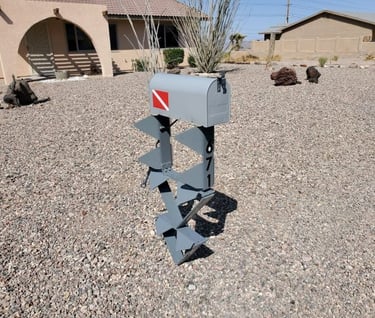 Anchor Grey Mailbox Lake Havasu City AZ