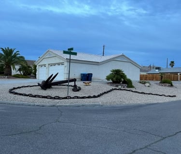 Huge Anchor Landscaping Lake Havasu AZ