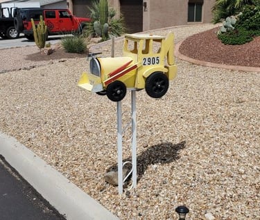 Backhoe Mailbox Lake Havasu City AZ