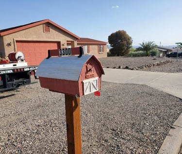 Barn Mailbox Lake Havasu City AZ
