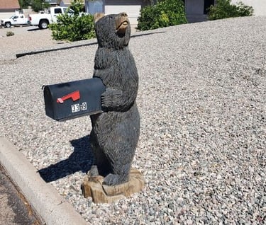 Bear Mailbox Lake Havasu City AZ