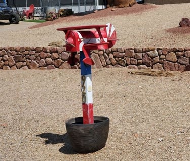 Bi-Plane Red Mailbox Lake Havasu City AZ
