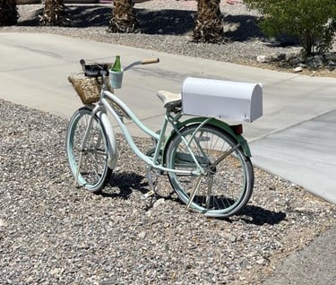 Bicycle Mailbox Lake Havasu City AZ
