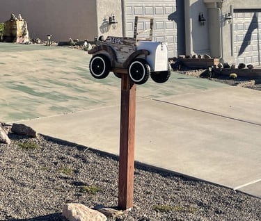 Car 1 Mailbox Lake Havasu City AZ