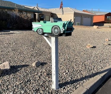 Convertible Mailbox Lake Havasu City AZ