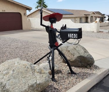 Cowboy Mailbox Lake Havasu City AZ