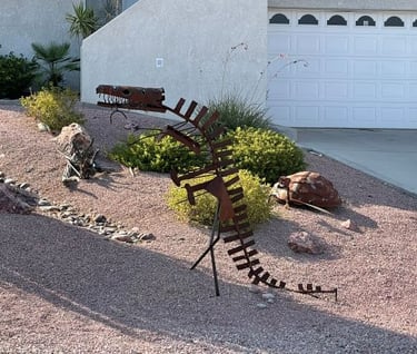 Dinosaur Skeleton Landscaping 3 Lake Havasu AZ
