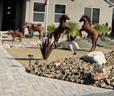 Horses Donkeys Landscaping Lake Havasu AZ