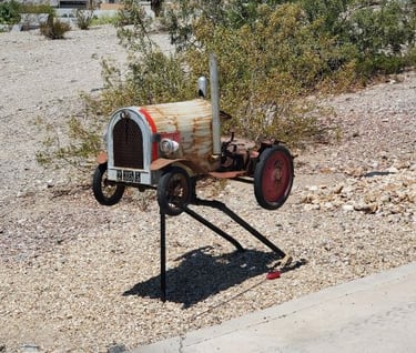 Old Car Mailbox Lake Havasu City AZ
