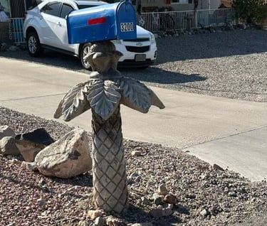 Palm Base Mailbox Lake Havasu City AZ