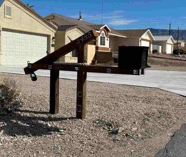 Pulley Mailbox Lake Havasu City AZ