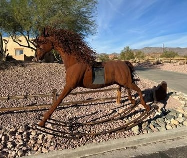 Rocking Horse Mailbox Lake Havasu City AZ