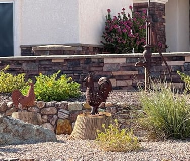 Roosters Water Pump Landscaping Lake Havasu AZ