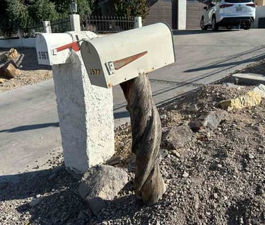 Stump Mailbox Lake Havasu City AZ