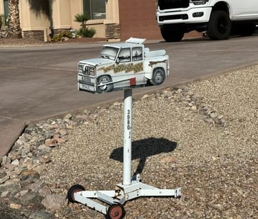 Truck White Mailbox Lake Havasu City AZ