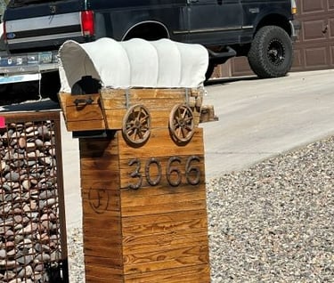 Wagon Mailbox Lake Havasu City AZ