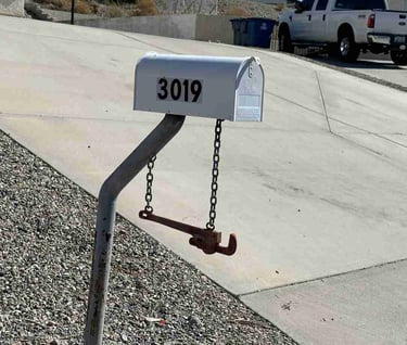 Wrench Mailbox Lake Havasu City AZ