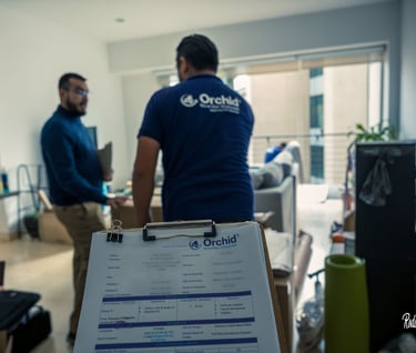 Lista de empaque internacional para mudanza de país